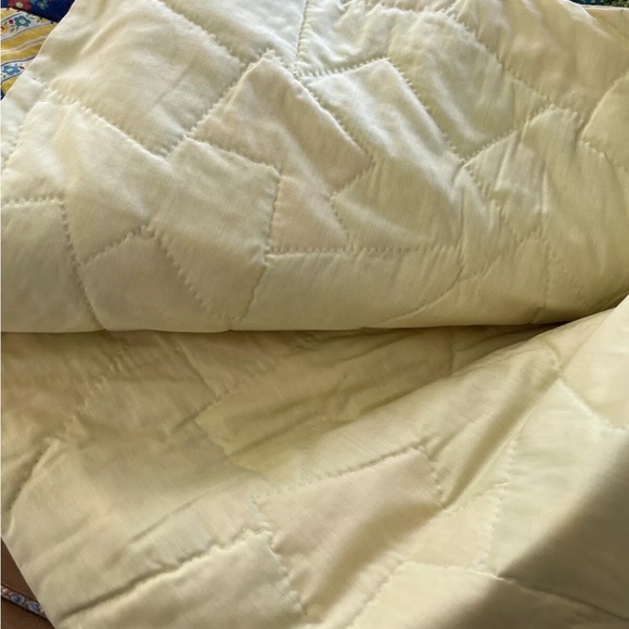 Cheater Floral Crazy Patchwork Full Quilt Comforter Bedspread Vintage 70s 80s - Picture 5 of 6